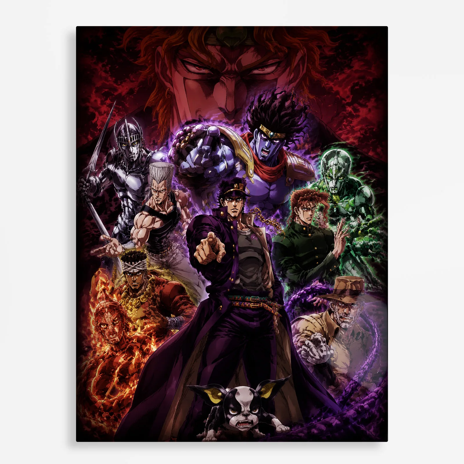 anime metal poster (210) s1 JJBA Metal Poster Wall Decor - Image 1