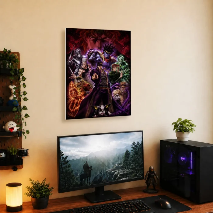 JJBA Metal Poster Wall Decor - Image 4