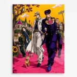 JJBA Metal Poster Wall Decor - A