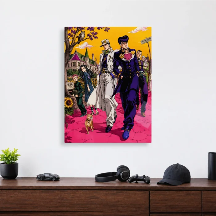 JJBA Metal Poster Wall Decor - A - Image 3