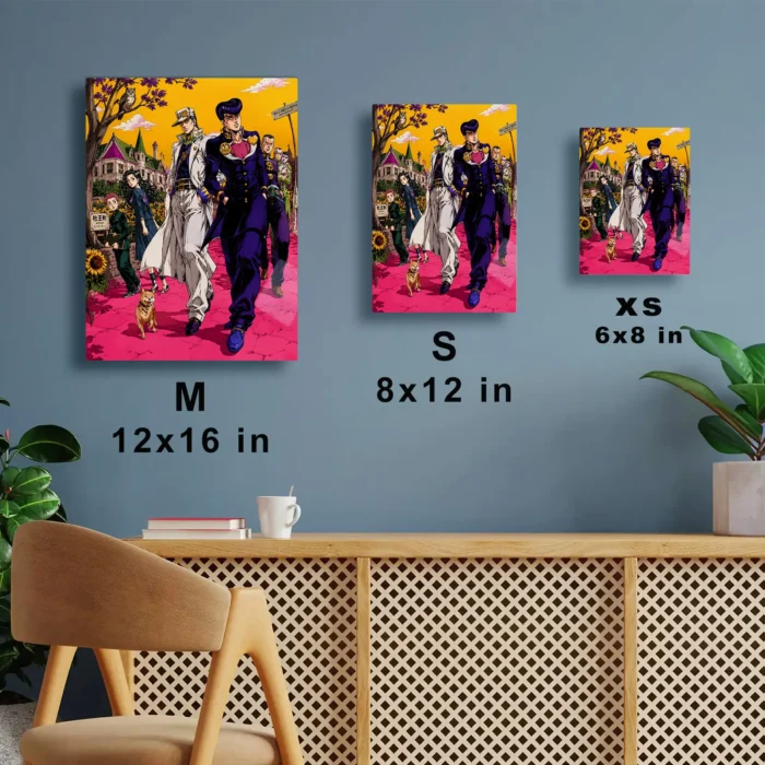 JJBA Metal Poster Wall Decor - A - Image 6