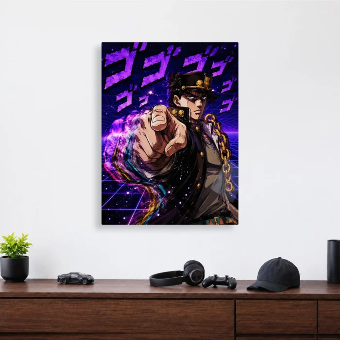 JJBA - Jotaro Kujo Metal Poster Wall
  Decor - Image 3
