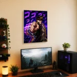 JJBA - Jotaro Kujo Metal Poster Wall
  Decor - Image 4