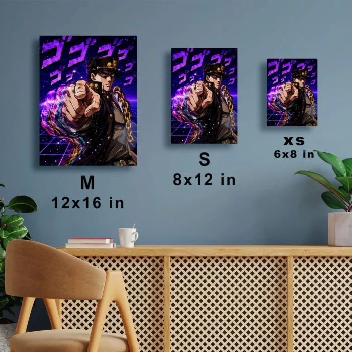JJBA - Jotaro Kujo Metal Poster Wall
  Decor - Image 6