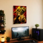 JJBA - DIO & The World Metal Poster
  Wall Decor - A - Image 4