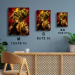 JJBA - DIO & The World Metal Poster
  Wall Decor - A - Image 6