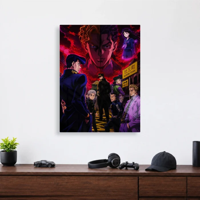 JJBA Metal Poster Wall Decor - B - Image 3