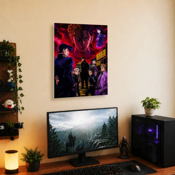 JJBA Metal Poster Wall Decor - B - Image 4
