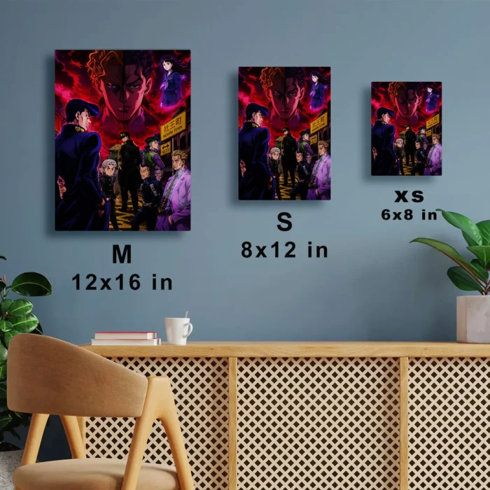 JJBA Metal Poster Wall Decor - B - Image 6