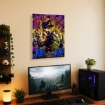 JJBA - Jotaro Kujo Metal Poster Wall
  Decor - A - Image 4