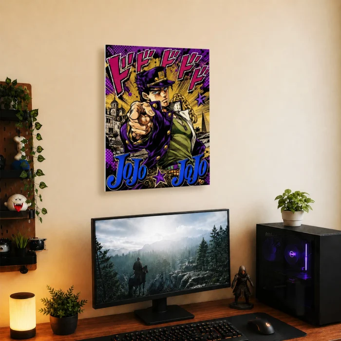 JJBA - Jotaro Kujo Metal Poster Wall
  Decor - A - Image 4