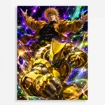 JJBA - DIO & The World Metal Poster
  Wall Decor - B