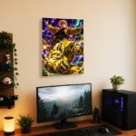 JJBA - DIO & The World Metal Poster
  Wall Decor - B - Image 4