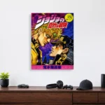 JJBA - DIO & Jotaro Kujo Metal
  Poster Wall Decor - Image 3