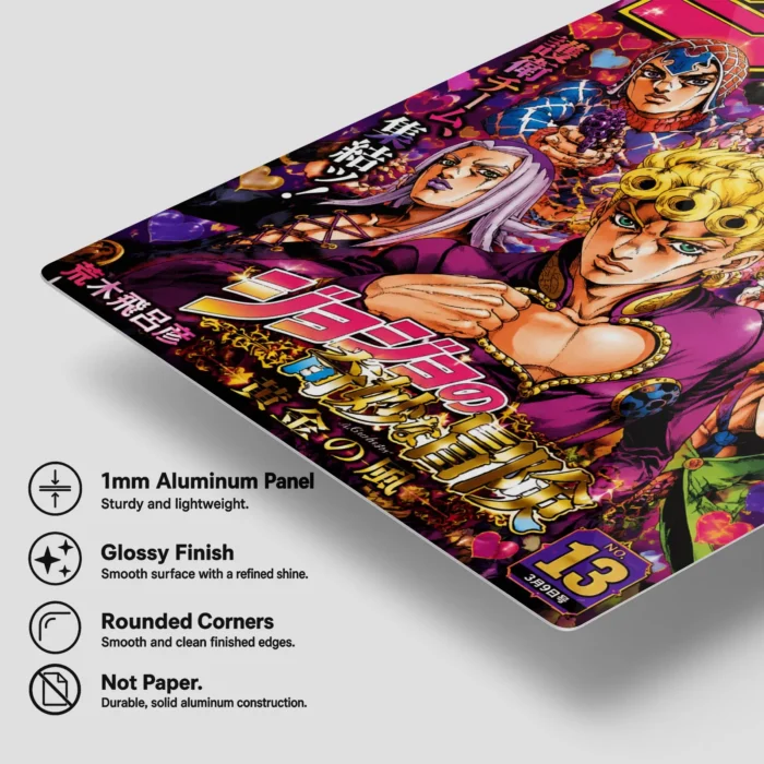 JJBA - Team Bucciarati Metal Poster Wall
  Decor - Image 5