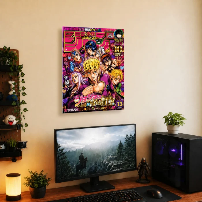 JJBA - Team Bucciarati Metal Poster Wall
  Decor - Image 4