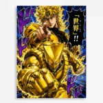 JJBA - DIO Metal Poster Wall Decor