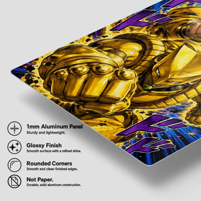 JJBA - DIO Metal Poster Wall Decor - Image 5