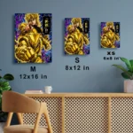 JJBA - DIO Metal Poster Wall Decor - Image 6