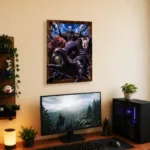 Dark Fantasy The God Hand Metal Poster
  Wall Decor - Image 4