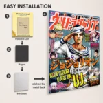 JJBA - JoJolion Metal Poster Wall Decor - Image 2