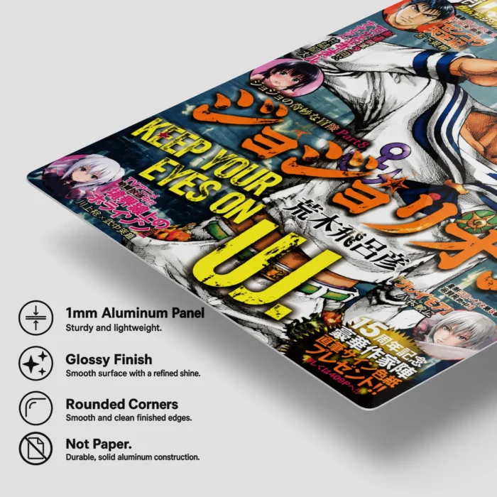 JJBA - JoJolion Metal Poster Wall Decor - Image 5