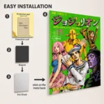 JJBA Metal Poster Wall Decor - C - Image 2