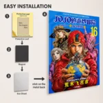 JJBA Metal Poster Wall Decor - E - Image 2