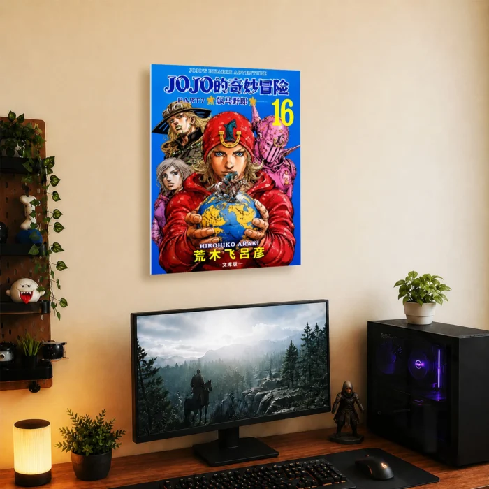 JJBA Metal Poster Wall Decor - E - Image 4