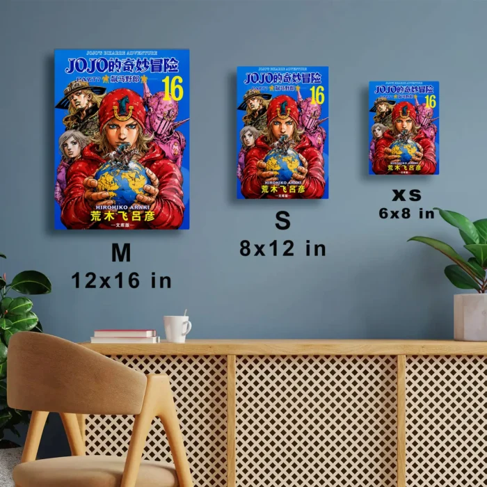 JJBA Metal Poster Wall Decor - E - Image 6