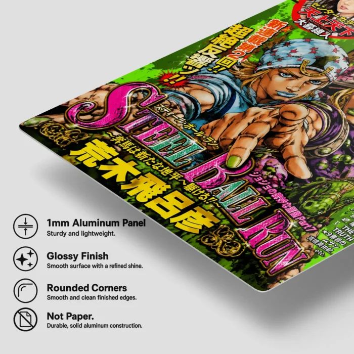 JJBA Metal Poster Wall Decor - F - Image 5
