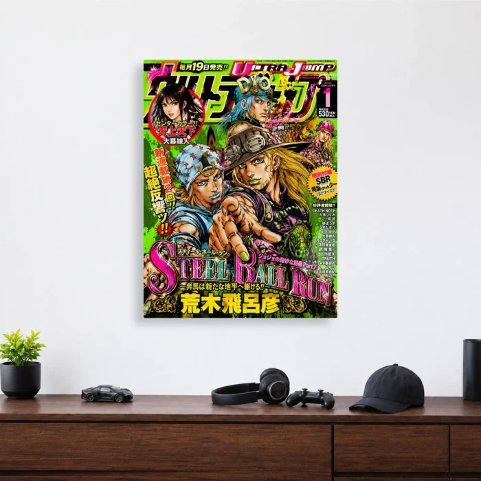 JJBA Metal Poster Wall Decor - F - Image 3
