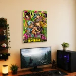 JJBA Metal Poster Wall Decor - F - Image 4
