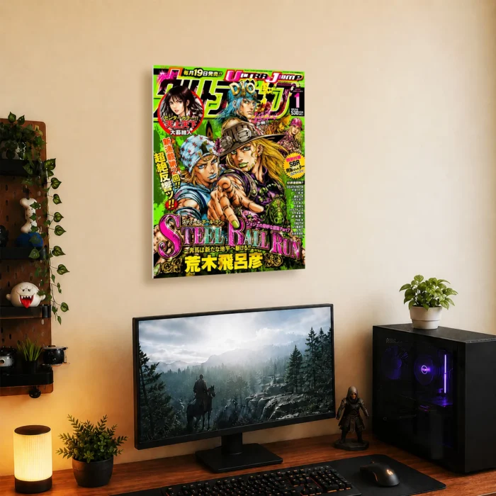 JJBA Metal Poster Wall Decor - F - Image 4