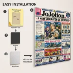 JJBA - JoJolion Metal Poster Wall Decor
  - A - Image 2
