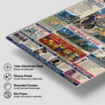JJBA - JoJolion Metal Poster Wall Decor
  - A - Image 5
