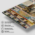 JJBA - Steel Ball Run Racers Metal
  Poster Wall Decor - Image 5