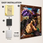 JJBA - Jotaro Kujo Metal Poster Wall
  Decor - B - Image 2