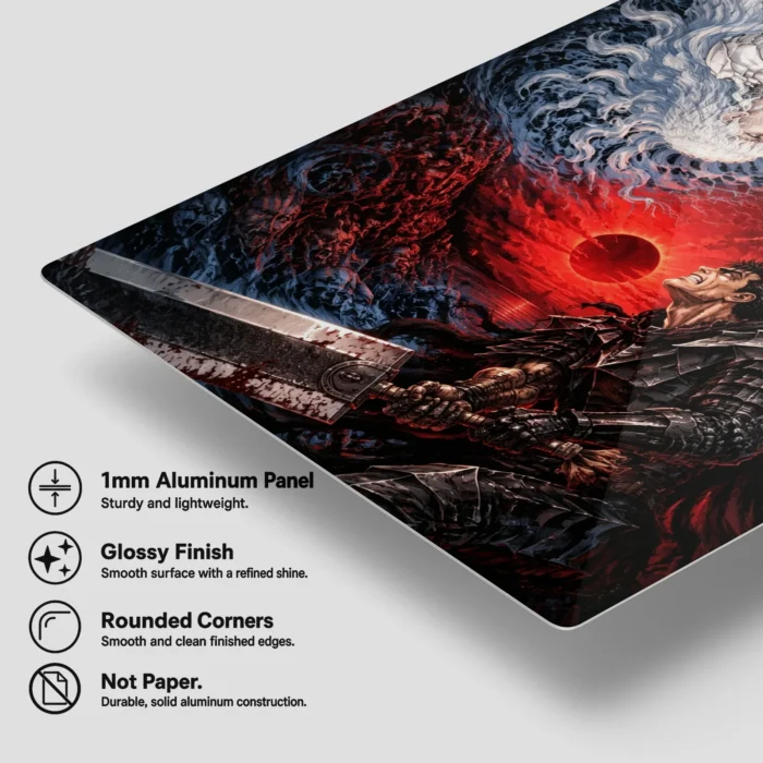 Dark Fantasy Metal Poster Wall Decor - Image 5