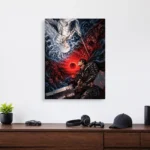 Dark Fantasy Metal Poster Wall Decor - Image 3