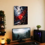 Dark Fantasy Metal Poster Wall Decor - Image 4