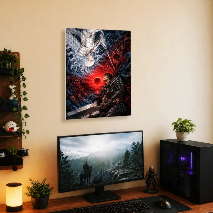 Dark Fantasy Metal Poster Wall Decor - Image 4