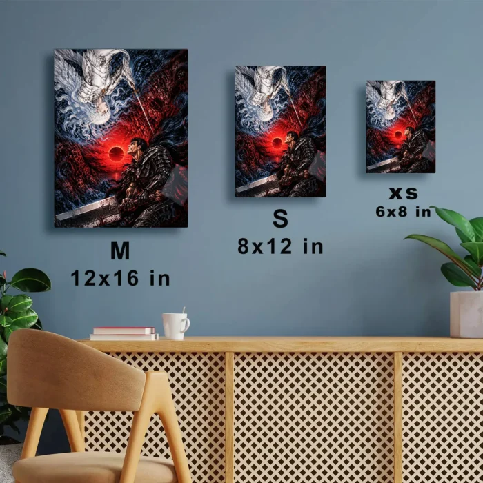 Dark Fantasy Metal Poster Wall Decor - Image 6