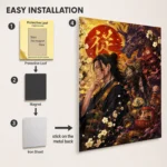 JJK - Suguru Geto Metal Poster Wall
  Decor - Image 2