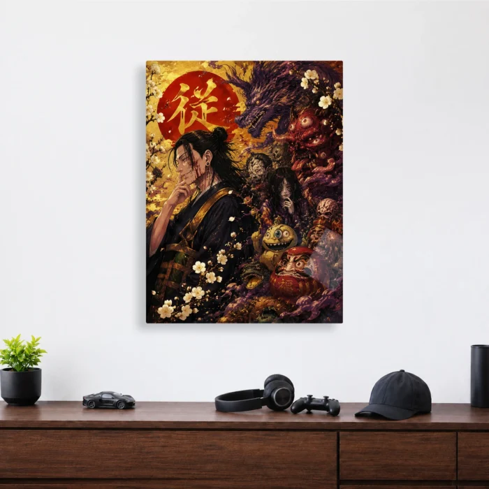 JJK - Suguru Geto Metal Poster Wall
  Decor - Image 3