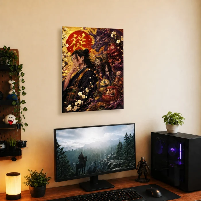 JJK - Suguru Geto Metal Poster Wall
  Decor - Image 4