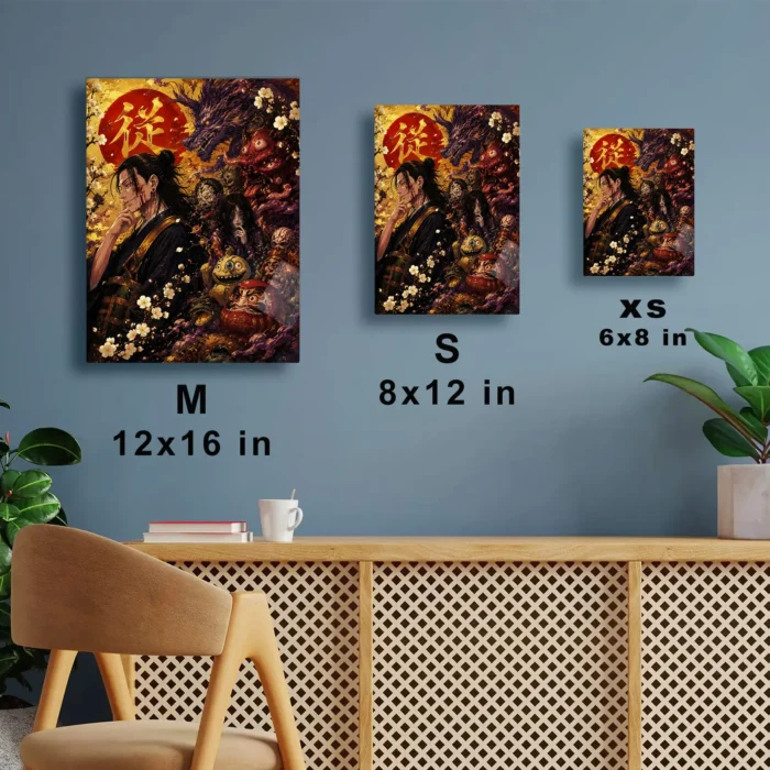 JJK - Suguru Geto Metal Poster Wall
  Decor - Image 6