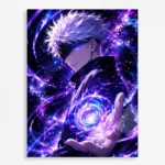 JJK - Satoru Gojo Metal Poster Wall
  Decor - A