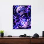 JJK - Satoru Gojo Metal Poster Wall
  Decor - A - Image 3