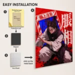 JJK - Choso Metal Poster Wall Decor - Image 2